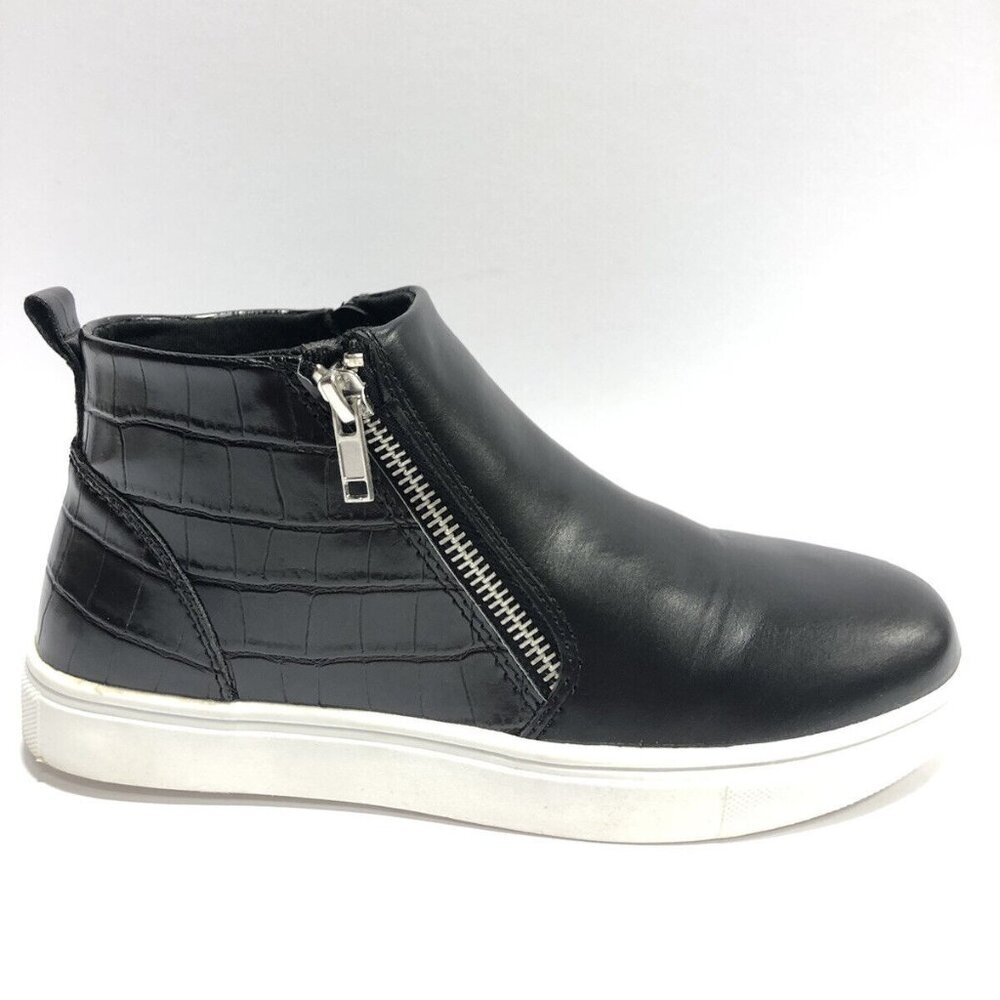 Steve Madden Girls Rreggie Sneaker Black Size 4 M Big Kid